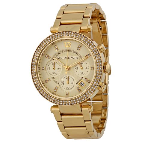 michael kors parker mk5354 watch|Michael Kors parker champagne.